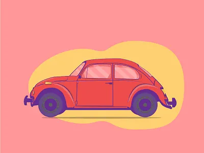 car car design flat illustration