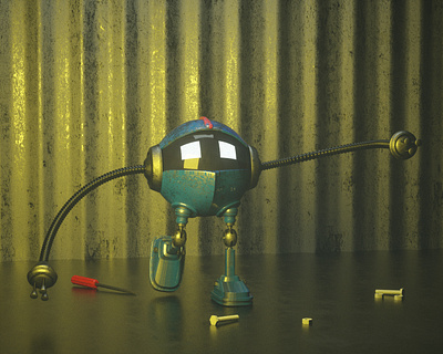 3d robot 3d 3d robot 3dcharacter avatar character cinema4d design