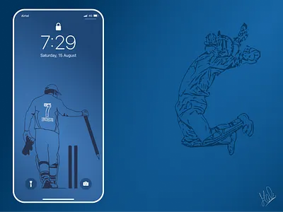 Captain forever 2020 7 captain cool captain forever cricket csk dhoni figma illustrator india mahi minimal mobile wallpaper ms dhoni retired retirement team india wallpaper