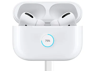 Simple Addition to Airpods airpods apple design developer graphicdesgn ios music productdesign ui uiux userinterface ux uxdesign