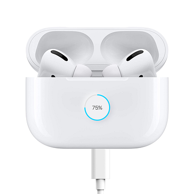 Simple Addition to Airpods airpods apple design developer graphicdesgn ios music productdesign ui uiux userinterface ux uxdesign