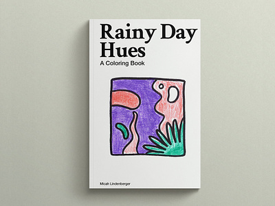 Rainy Day Hues - A coloring book coloring coloring book dogs doodles drawing illustration skulls zine