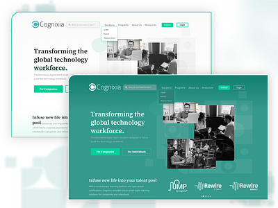 B2B Landing Page aspirational b2b website branding buttons company branding design freelancer green landing page landing page design landing page ui landing pages light and dark logo modern sketch typography ui web website design
