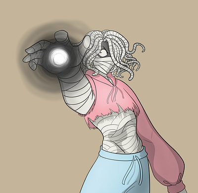 Mummy with a Grudge character concept character design illustration art illustration digital