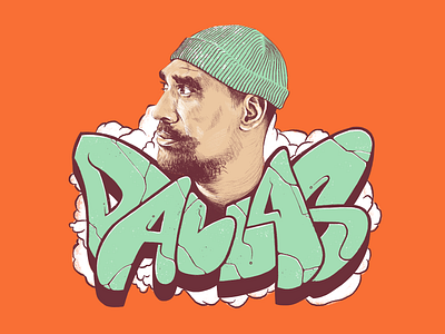 Dallas Tamaira, aka Joe Dukie, from Fat Freddy's Drop digitaldrawing digitalsketch drawing fatfreddysdrop goodtype graffiti handdrawntype handlettering illustration ipadpro nzmusic portrait procreate procreateart sketch type