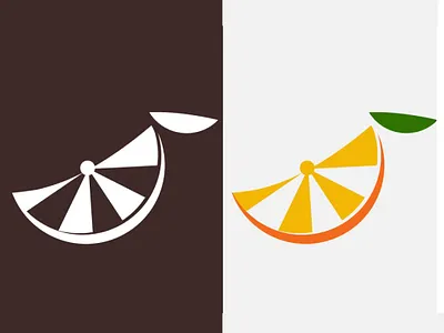 orange - logo branding design illustration logo modern logo simple logo