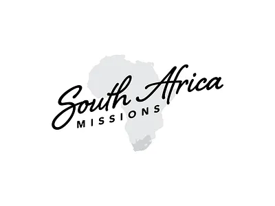 South Africa Missions Logo africa brand branding design identity logo logomark mark ministry missionary missions south africa typography xhosa