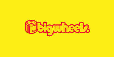 Big Wheels Skate Crew logo icon logo logotype typogaphy