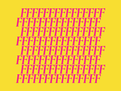 FFFFF after effects animation bold bright bulge circle kinetic typography layers loop magenta motion design pattern pink serif shadow typography yellow