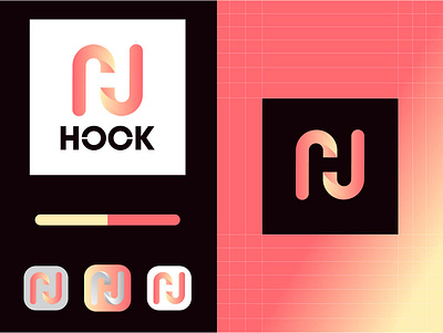 H letter logo - h logo design - modern h logo apps icon brand identity branding corporate dribble logo gradient gradients initial letter h logo logo logo design logo designer logo mark logo trends2020 logogrid logos logotype unique logo vector web
