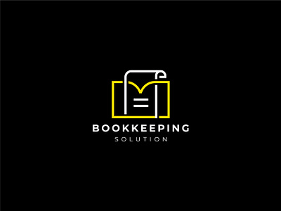 Bookkeeping Solution bestdesigner bookkeeping logo booklogo branding companylogo creativelogo design gradientlogo graphic design illustration logo logodesign minimalistlogo modernlogo motion graphics socialdesign typography ui