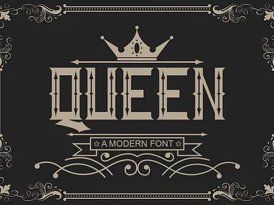 QUEEN dingbat display