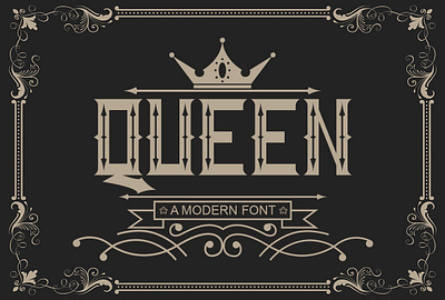 QUEEN dingbat display