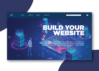 Web Header Design uidesign web webdesign