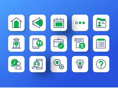 Mobile Icons app icon ui