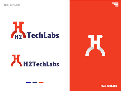 H2 TechLabs - Technology Logo Design Branding (Unused) app icon best logo brand branding identity branding clever smart modern design graphic design designer h logo h2 logo hello dribbble illustration lab logo logo design mark logomark brandmark minimalist logo tecnology typography uiux vector