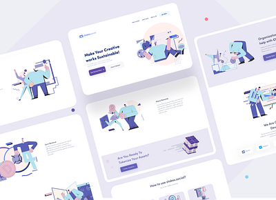 Landing page! app app design application brand branding dashboad dashboard design designer designs desktop ui ui design uidesign uiux userinterface ux web webdesign website