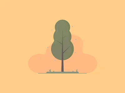 Nature - Trees artist bestvector creativecloud creativity design dribbble figma flat illustration flatdesign flatvector graphicdesign illustraion illustration design nature trees vector vector art