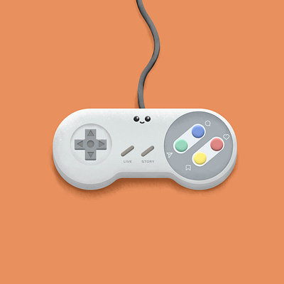 Snes x Insta cute illustration illustration nintendo