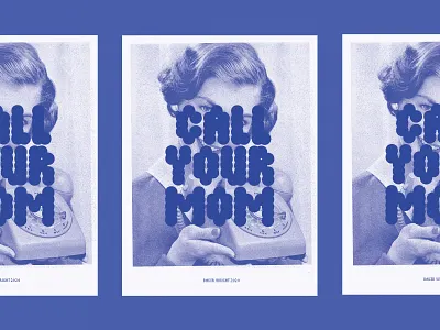 Call Your Mom graphicdesign mom poster poster art print typography