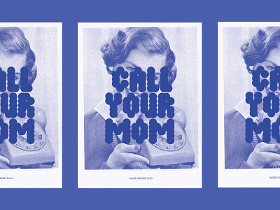 Call Your Mom graphicdesign mom poster poster art print typography