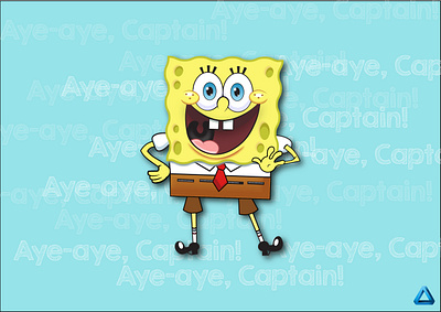 SpongeBob adobe adobe illustrator animation art artist design illustration logo patrick sponge spongebob spongebob squarepants sport sports logo