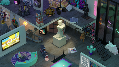 The Polysthetic Lab 2020 3d 3d art room studio