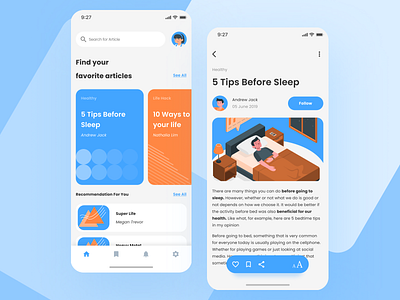 Reading App app appdesign design illustration indonesia designer ui ux web website