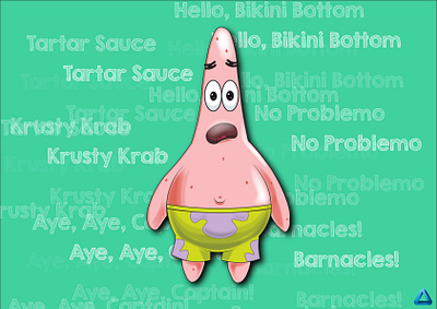 Patrick adobe adobe illustrator animation art design illustration logo patrick patrick star patricks day sponge spongebob spongebob squarepants