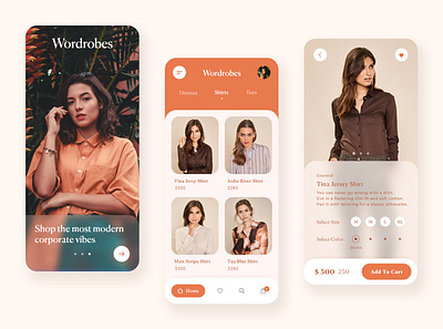 Shop App UI app ui design clean ui clothing clothing app ecommerce ecommerce app elegant design minimal ui mobile app design mobile app ui mobile ui shop app shop ui shopping app ui design ui ux design uidesign uiux