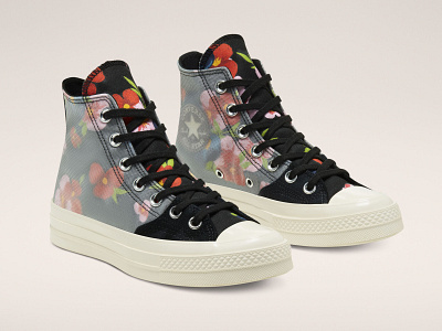 Converse X Office UK Surface Design converse design floral floral illustration floral pattern illustration pattern pattern art pattern design sneakers surface design