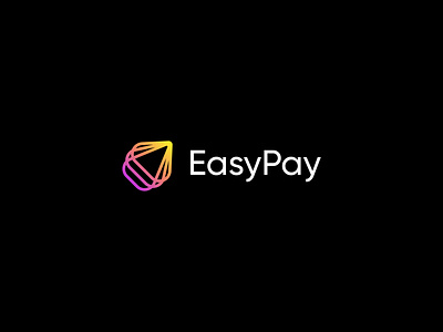 EasyPay mony transfer logo branding. bit coin branding crypto defi etharam fintech it logo logo design minimalist logo modern logo money transfer logo tech technology