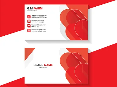Professional Business Card Design brochure business card card flyer id card illustrator photoshop poster
