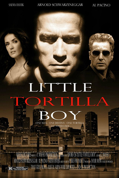 Little Tortilla Boy Redux actors adobe adobe illustrator adobe photoshop branding design digital indesign logo movie movie poster movie posters photos women