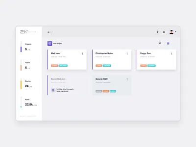 Light & Dark Mode - Easy2Know dashboad dashboard ui design minimal ui user experience user interface ux web