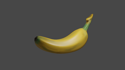 Banana blender3d frostnout illustration