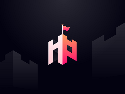 Hype Palace Branding branding design flat icon illustration logo minimal vector