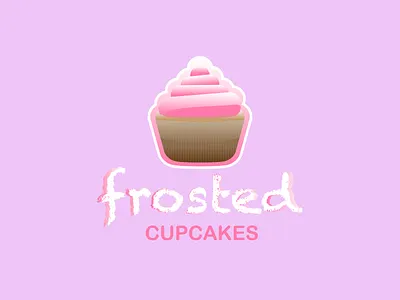 Daily Logo Challenge #18 - Cupcake Logo cupcake logo vector