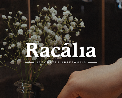 Racália Sabonetes Artesanais artesanais logo logo design racalia sabonetes