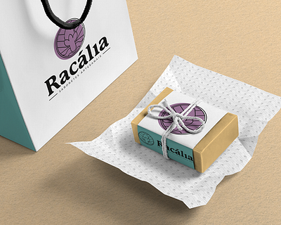 Racália Sabonetes Artesanais design identity identity branding logo soap