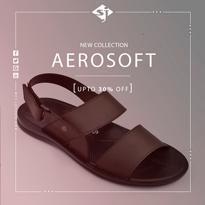 Social media template for aerosoft branding design illustration web
