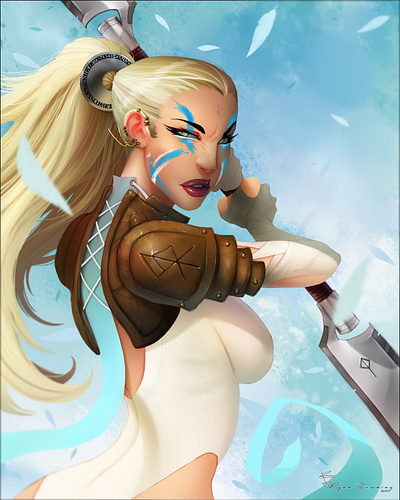 penelope concept concept art design digital painting fantasyart illustration photoshop art woman