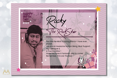 Rocky, The RockStar 🤘💗 design graphics