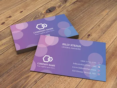 Corporate Business Card awesome design business card design corporate design creative design minimalist