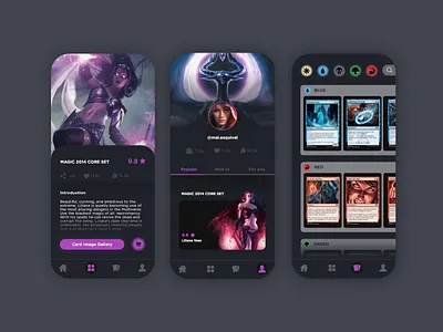 Game App app app game game art games magic ui