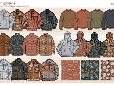 Indian Gardens adobe illustrator adobe photoshop apparel design branding color design design fashion design pattern design print design vector