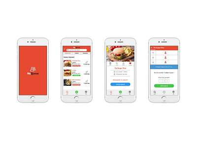 NoQueue App animation app art brand branding creative design illustration logo logodesign phone app typography ux design uxdesign