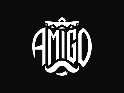 Amigo Restaurant ⚈ amigo belcdesign branding identity logodesign logomark logotype mexico mexicorestaurant patrykbelc typography
