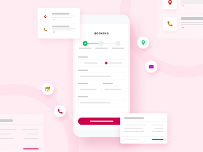 Mobile app design 3d app card design design icon illustration illustrator mobile mobile app product design trendy ui ux