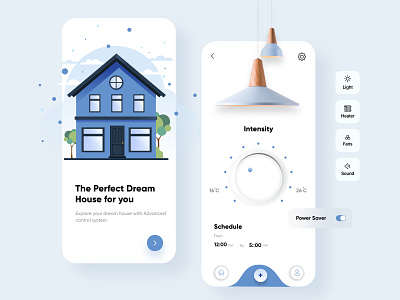 Smart Home Mobile App app interface minimal mobile mobile app mobile apps mobile ui mobileapp mobileappdesign ui ui design uiux ux ux ui design